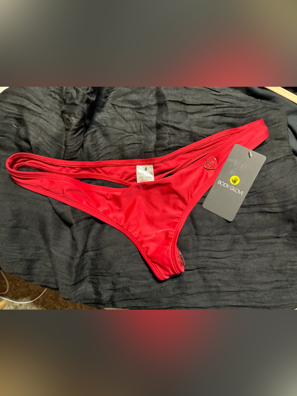 Body Glove Red Bikini Bottom Size XL
